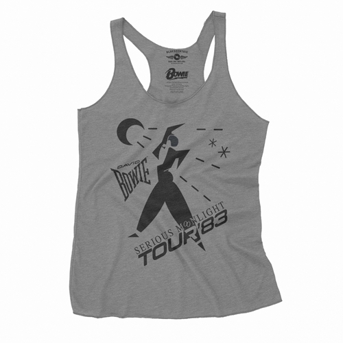 David Bowie Tour Racerback Tank - Women