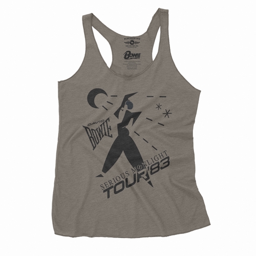 David Bowie Tour Racerback Tank - Women