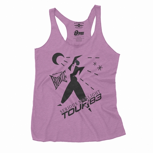 David Bowie Tour Racerback Tank - Women