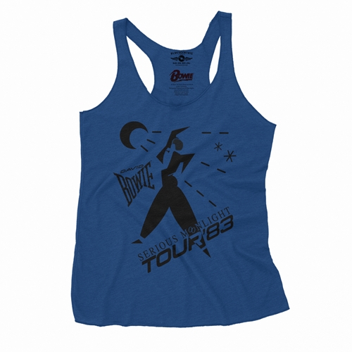 David Bowie Tour Racerback Tank - Women