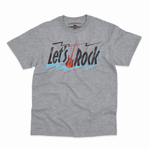 Lets Rock T-Shirt - Classic Heavy Cotton - classicathleticheather