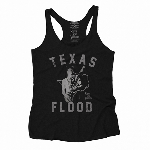 Stevie Ray Vaughan Texas Flood Racerback Tank - Women