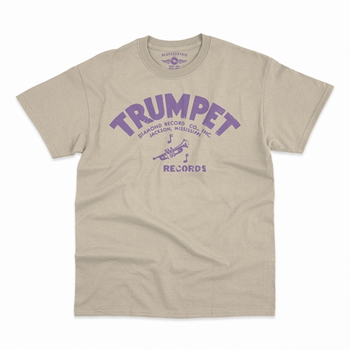 Distressed Trumpet Records T-Shirt - Classic Heavy Cotton - classicsand