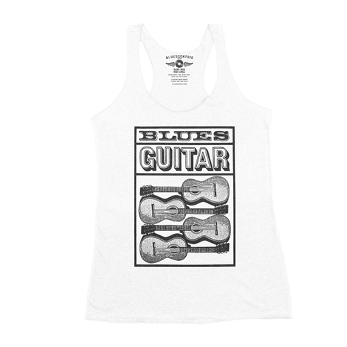 Blues Guitar Racerback Tank - Women