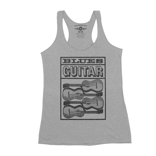 Blues Guitar Racerback Tank - Women