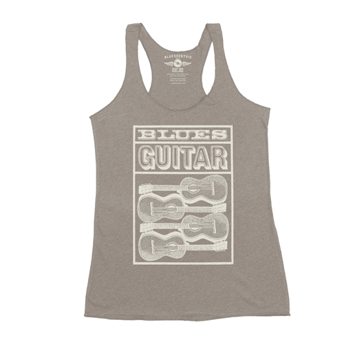 Blues Guitar Racerback Tank - Women