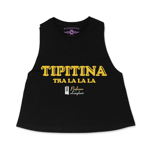 Professor Longhair Tipitina Racerback Crop Top - Women