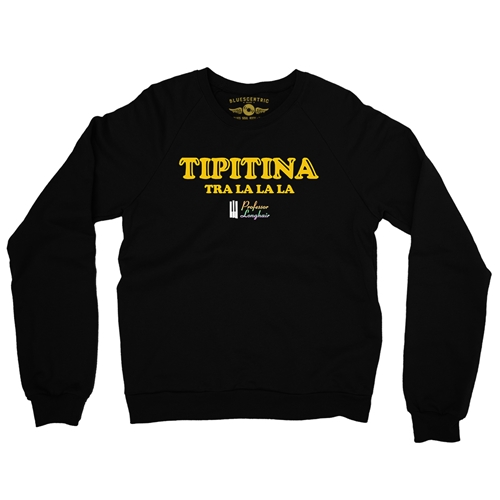 Professor Longhair Tipitina Crewneck Sweater - crewneckblack