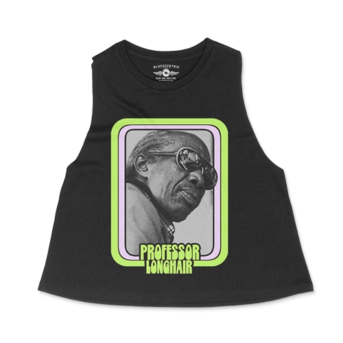 Graphic Professor Longhair Racerback Crop Top - Women