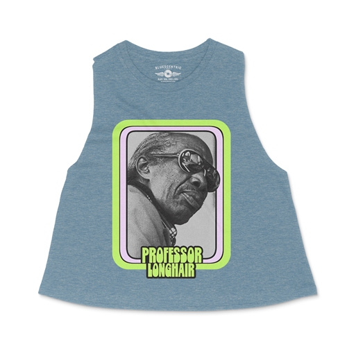 Graphic Professor Longhair Racerback Crop Top - Women