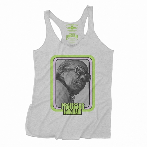 Graphic Professor Longhair Racerback Tank - Women