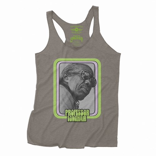 Graphic Professor Longhair Racerback Tank - Women