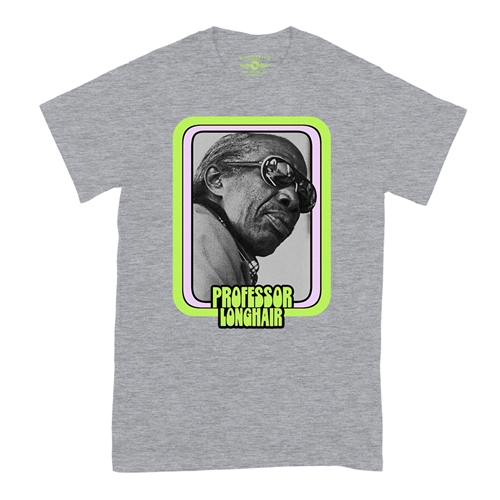 Graphic Professor Longhair T-Shirt - Classic Heavy Cotton - classicathleticheather