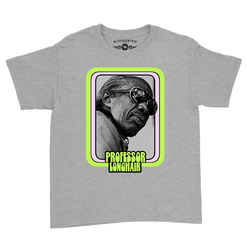 Graphic Professor Longhair Youth T-Shirt - Lightweight Vintage Children & Toddlers - youthheatherathletic