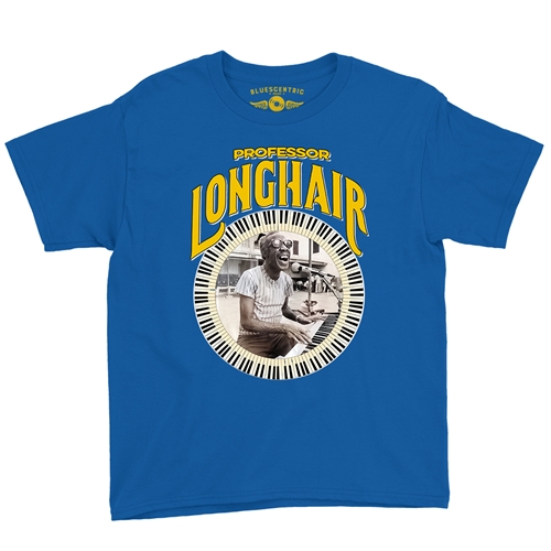 Professor Longhair Piano Youth T-Shirt - Lightweight Vintage Children & Toddlers - youthroyalblue