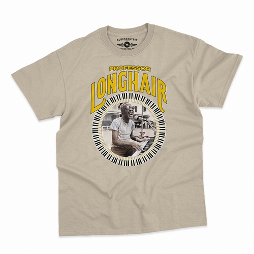 Professor Longhair Piano T-Shirt - Classic Heavy Cotton - classicsand