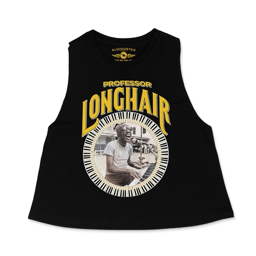 Professor Longhair Piano Racerback Crop Top - Women