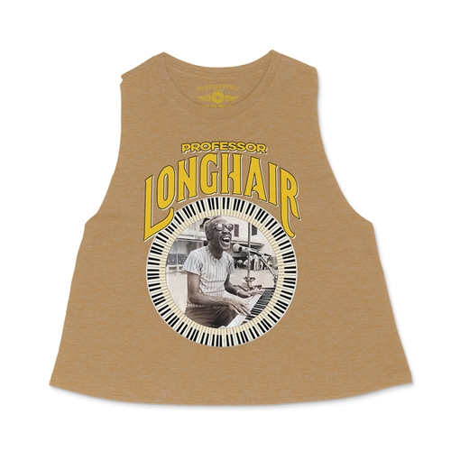 Professor Longhair Piano Racerback Crop Top - Women