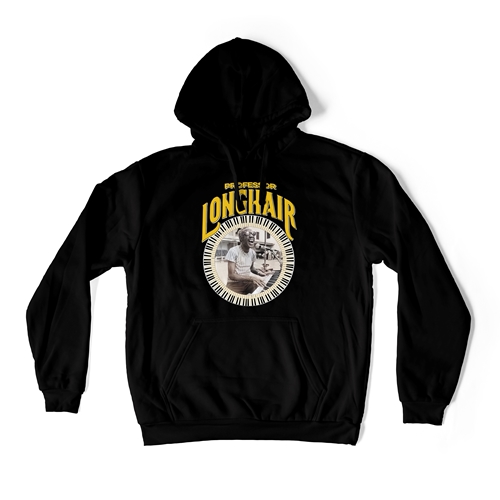 Professor Longhair Piano Pullover - hoodieblack