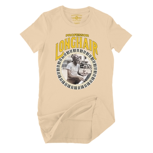 Professor Longhair Piano Ladies T Shirt - Relaxed Fit - ladiessanddune