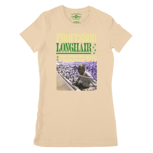 Professor Longhair Jazz Fest Ladies T Shirt - Relaxed Fit - ladiessanddune