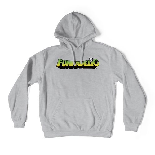 Green and Yellow Funkadelic Logo Pullover Hoodie - hoodiehaulash