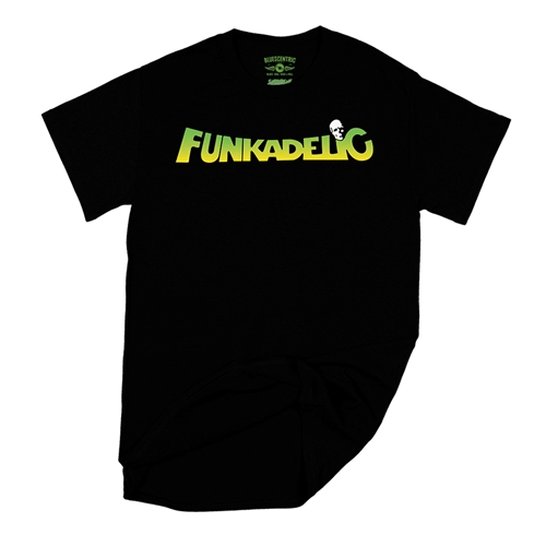 XLT Green and Yellow Funkadelic Logo T-Shirt - Men