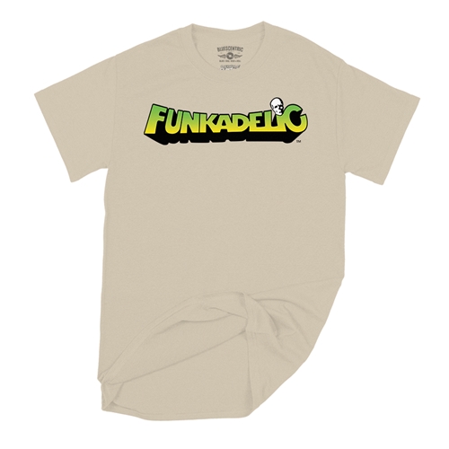 Green and Yellow Funkadelic Logo T-Shirt - Classic Heavy Cotton - classicsand