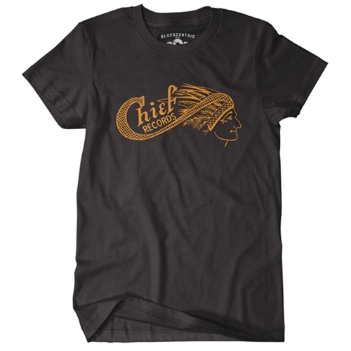 CLEARANCE - 3XLT Black Chief Records T-Shirt  - Men