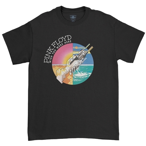 CLEARANCE - XLT Black Pink Floyd Mechanical Hands T-Shirt - Men