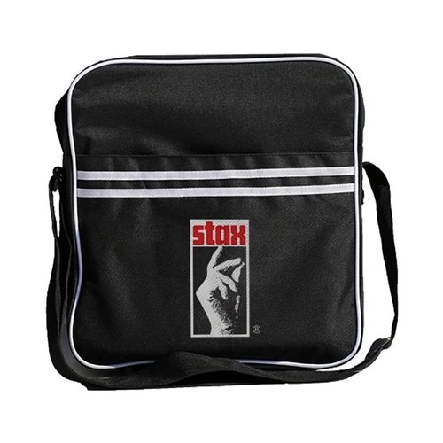 Stax Records Logo Zip Top Messenger Bag | Vinyl Record Bag