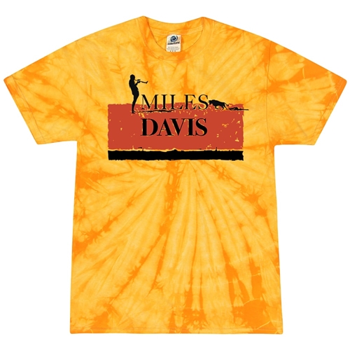 Miles Davis Spain T-Shirt - Yellow Tie-Dye