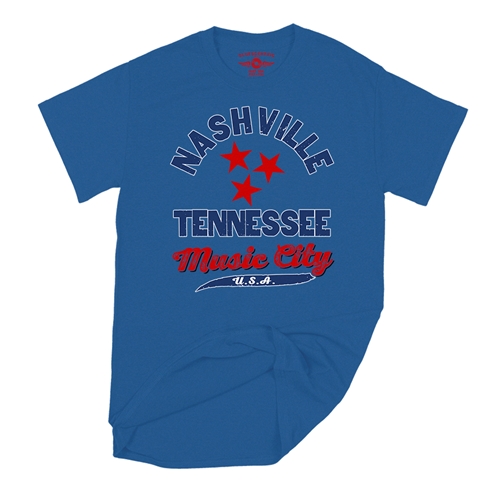 XLT Nashville Tristar Music City T-Shirt - Men