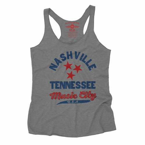 Nashville Tristar Music City Racerback Tank - Women