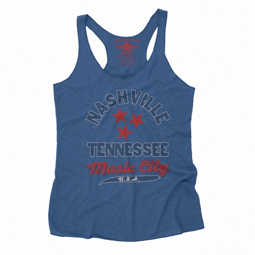 Nashville Tristar Music City Racerback Tank - Women