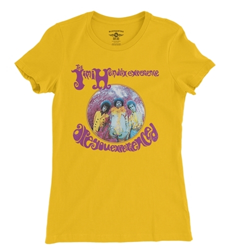 CLEARANCE - XL Jimi Hendrix Are You Experienced Album Ladies T Shirt - Relaxed Fit