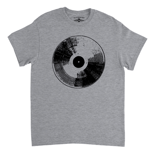 78 Vinyl Record T-Shirt - Classic Heavy Cotton - classicathleticheather