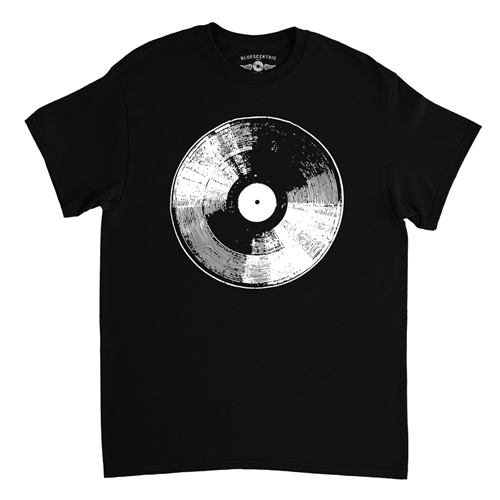 78 Vinyl Record T-Shirt - Classic Heavy Cotton - classicblack