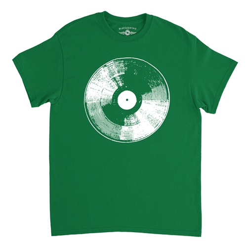 78 Vinyl Record T-Shirt - Classic Heavy Cotton - classickellygreen