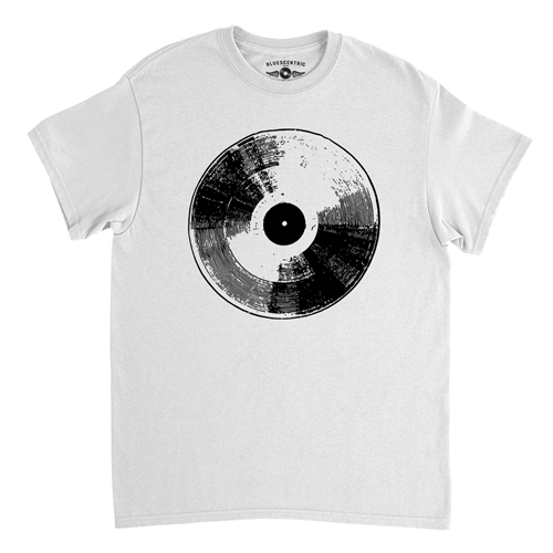 78 Vinyl Record T-Shirt - Classic Heavy Cotton - classicwhite