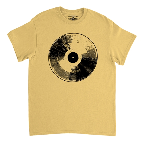 78 Vinyl Record T-Shirt - Classic Heavy Cotton - classicyellow