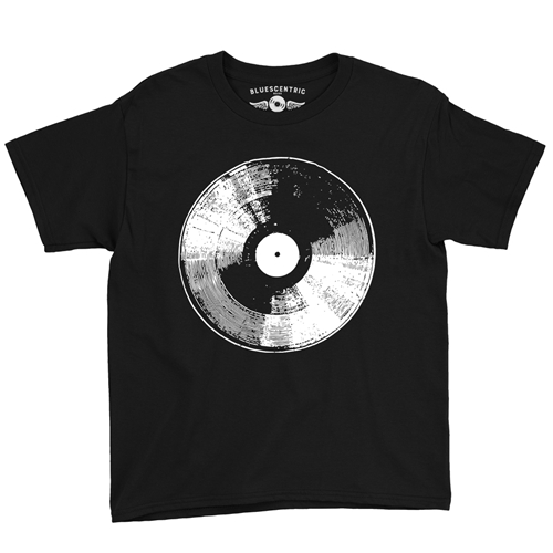 78 Vinyl Record Youth T-Shirt - Lightweight Vintage Children & Toddlers - youthblack