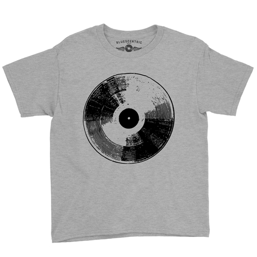 78 Vinyl Record Youth T-Shirt - Lightweight Vintage Children & Toddlers - youthheatherathletic