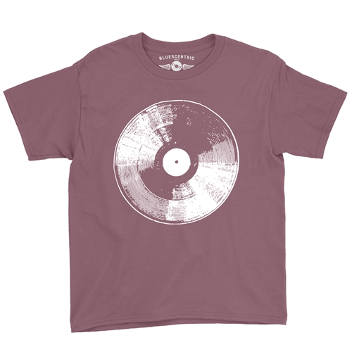 78 Vinyl Record Youth T-Shirt - Lightweight Vintage Children & Toddlers - youthheathermaroon