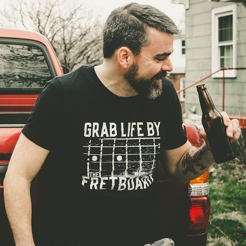 Guitarist Gift Bundle - Guitar Player T-Shirt & Mug - vintageblack