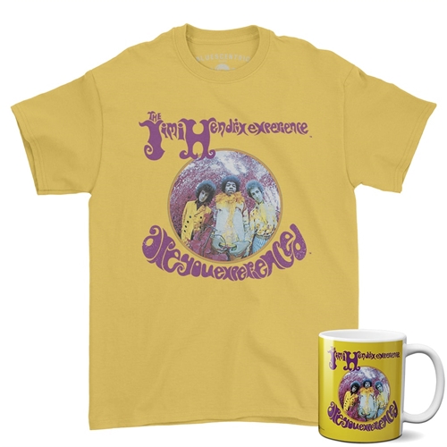 Jimi Hendrix Gift Bundle - Are You Experienced T-Shirt & Mug - vintagemaizeyellow