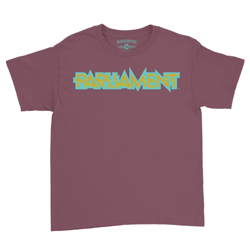 Parliament Band Logo Youth T-Shirt - Lightweight Vintage Children & Toddlers - youthheathermaroon