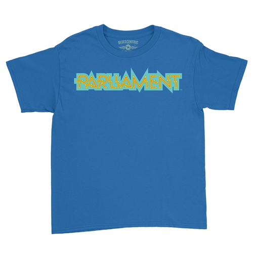 Parliament Band Logo Youth T-Shirt - Lightweight Vintage Children & Toddlers - youthroyalblue