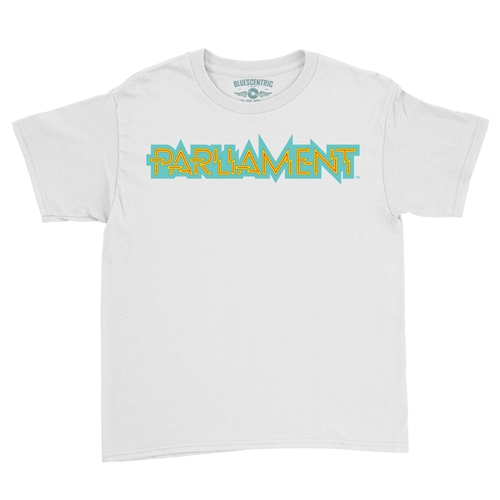 Parliament Band Logo Youth T-Shirt - Lightweight Vintage Children & Toddlers - youthwhite