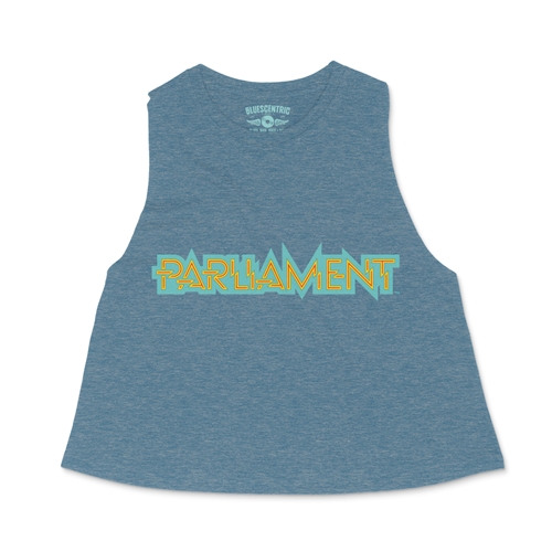 Parliament Band Logo Racerback Crop Top - Women